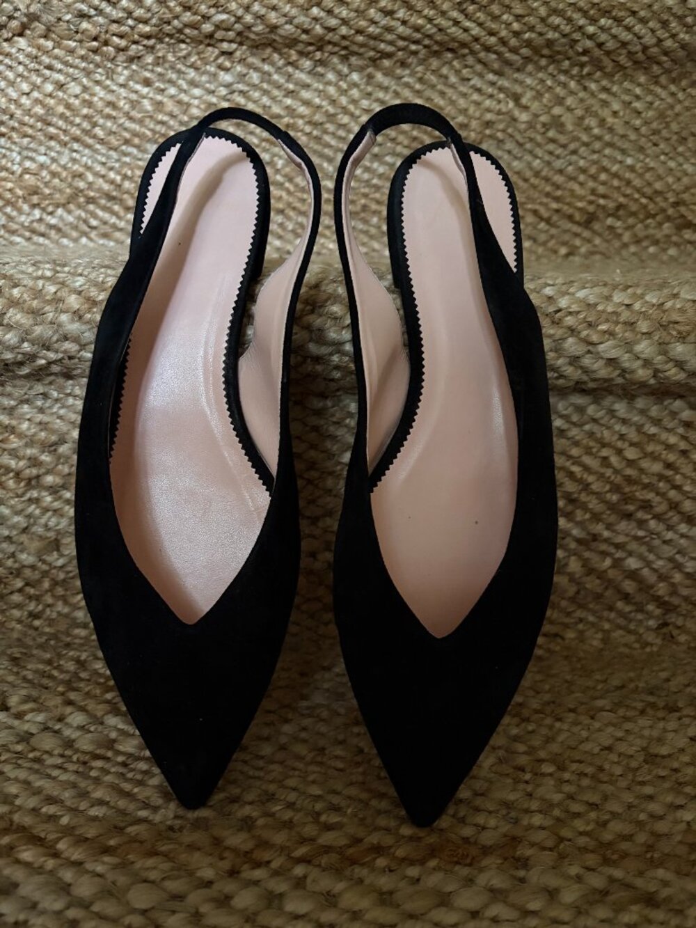 J.Crew Suede Slingback Flats
